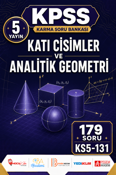 Katı Cisimler ve Analitik Geometri 5 Yayın 179 Soru Panda Fotokopi & Baskı Merkezi