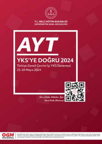 AYT YKS'ye Doğru 2024 Panda Fotokopi & Baskı Merkezi