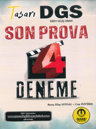 DGS SON PROVA 4 DENEME Panda Fotokopi & Baskı Merkezi