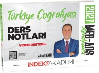 MEB-AGS Akademisi Türkiye Coğrafyası Video Ders Notları Alican Demir İndeks Akademi Yayıncılık Panda Fotokopi & Baskı Merkezi