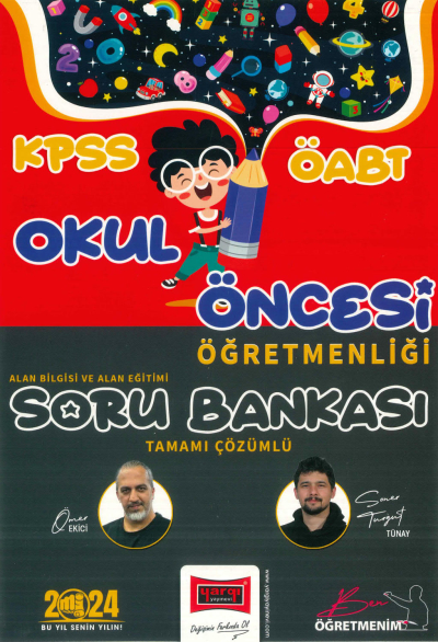 ÖABT OKUL ÖNCESİ ÖĞRETMENLİĞİ SORU BANKASI TAMAMI ÇÖZÜMLÜ Panda Fotokopi & Baskı Merkezi