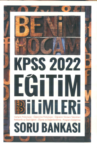 EĞİTİM BİLİMLERİ TÜM DERSLER SORU BANKASI