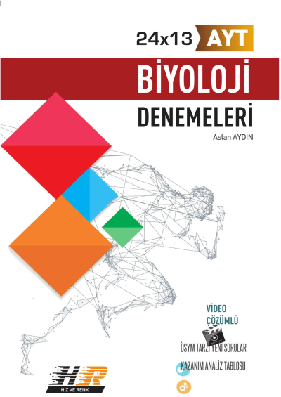AYT Biyoloji Özel Baskı 24 x 13 Denemeleri Hız ve Renk Yayınları Panda Fotokopi & Baskı Merkezi