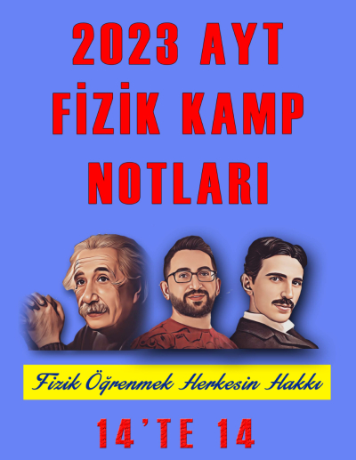 2023 AYT FİZİK KAMP NOTLARI 14'TE 14 Panda Fotokopi & Baskı Merkezi