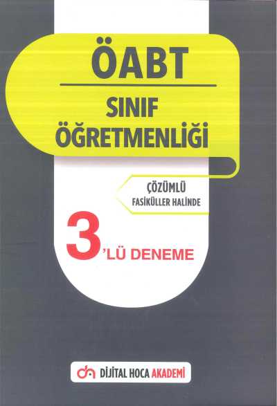 3'LÜ DENEME ÇÖZÜMLÜ