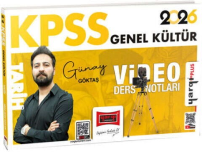 2026 KPSS Genel Kültür Tarih Video Ders Notları Yargı Yayınevi Panda Fotokopi & Baskı Merkezi