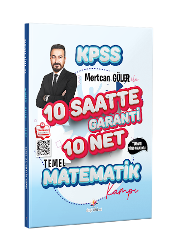 2026 KPSS Mertcan Güler ile Tamamı Video Anlatımlı 10 Saatte Garanti 10 Net Temel Matematik Kampı Dizgi Kitap Yayınları Panda Fotokopi & Baskı Merkezi