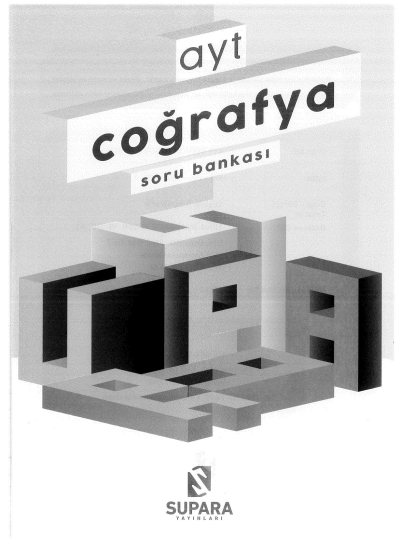 AYT COĞRAGYA SORU BANKASI Panda Fotokopi & Baskı Merkezi