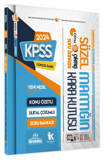 SÖZEL MANTIĞIN KARA KUTUSU ÖSYM ÇIKMIŞ SORU BANKASI