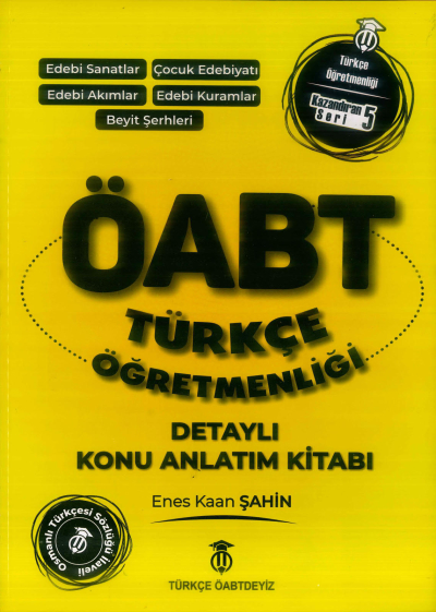 ENES KAAN ŞAHİN DETAYLI KONU ANLATIM KİTABI Panda Fotokopi & Baskı Merkezi