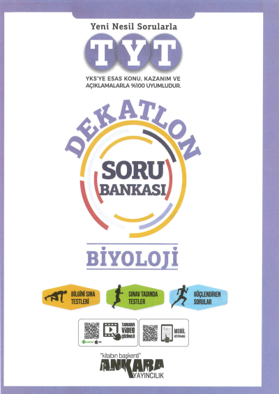 TYT BİYOLOJİ DEKATLON SORU BANKASI Panda Fotokopi & Baskı Merkezi