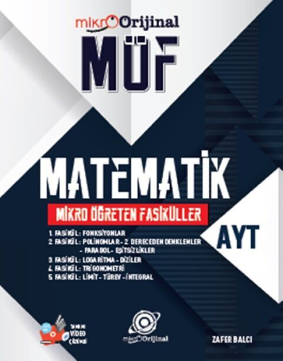 Mikro AYT Matematik MÖF Mikro Öğreten Fasiküller Orijinal Yayınları Panda Fotokopi & Baskı Merkezi