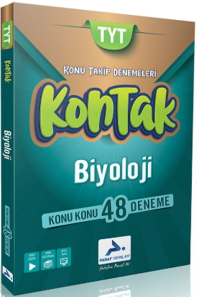 TYT Biyoloji Kontak Konu Takip Denemeleri Paraf Akademi Panda Fotokopi & Baskı Merkezi