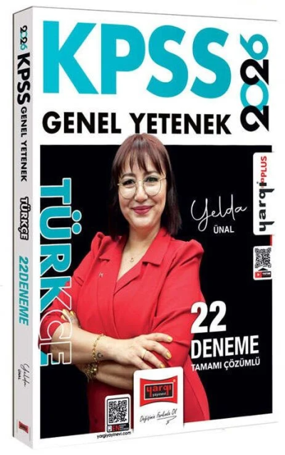 2026 KPSS Genel Yetenek Tamamı Çözümlü Türkçe 22 Deneme (Yelda Ünal) Yargı Yayınları Panda Fotokopi & Baskı Merkezi
