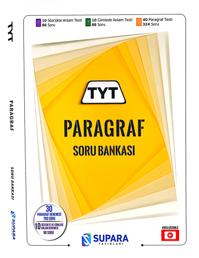 TYT Paragraf Soru Bankası Panda Fotokopi & Baskı Merkezi