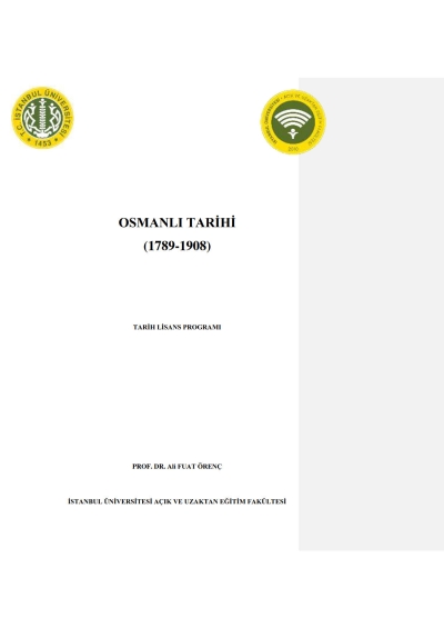 Osmanlı Tarihi (1789-1908) Panda Fotokopi & Baskı Merkezi