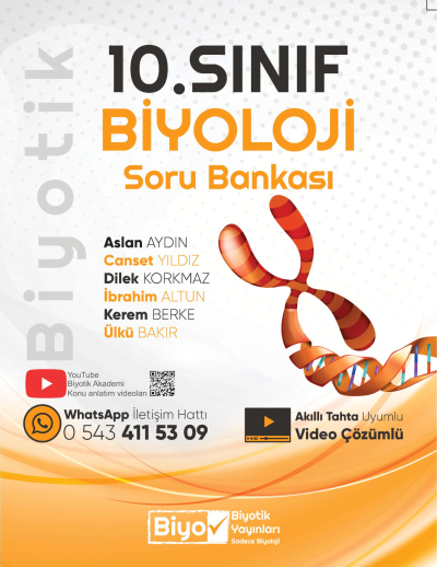 10. Sınıf Biyoloji Biyotik Soru Bankası Biyotik Yayınları Panda Fotokopi & Baskı Merkezi