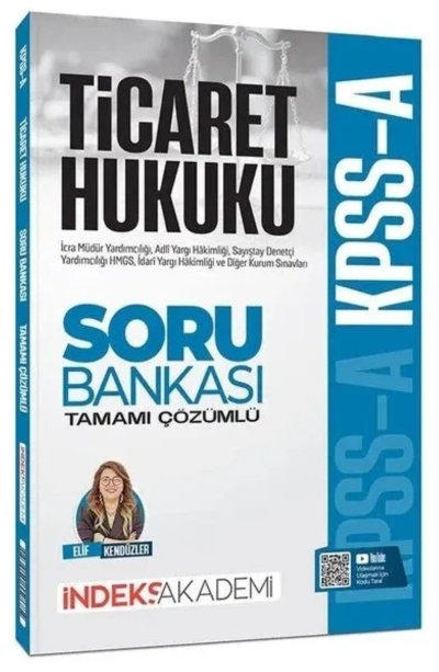 KPSS A Grubu Ticaret Hukuku Soru Bankası Çözümlü İndeks Akademi Yayıncılık Panda Fotokopi & Baskı Merkezi