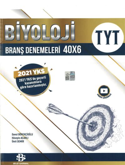 TYT Biyoloji 40 x 6 Branş Denemeleri
