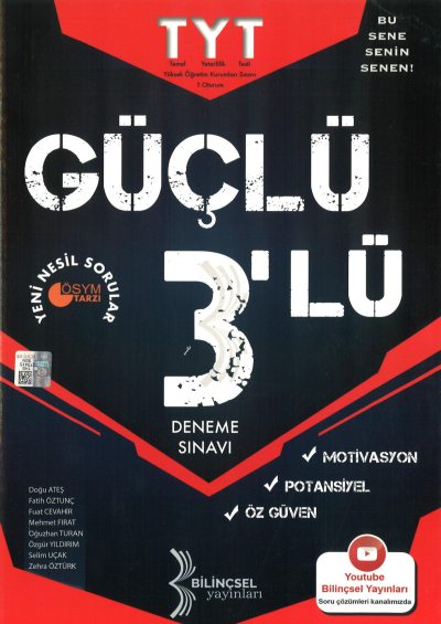 TYT Güçlü 3‘lü Deneme Sınavı Panda Fotokopi & Baskı Merkezi