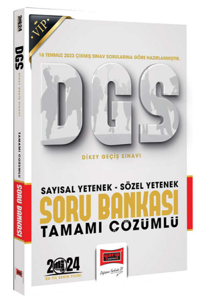 2024 DGS Vip Sözel Sayısal Bölüm Tamamı Çözümlü Soru Bankası Panda Fotokopi & Baskı Merkezi