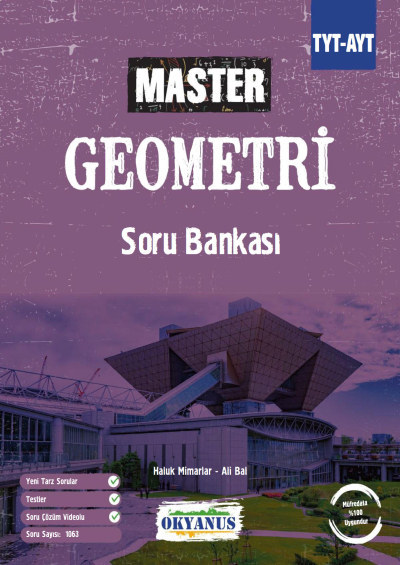 TYT AYT Master Geometri Soru Bankası Okyanus Yayınları Panda Fotokopi & Baskı Merkezi