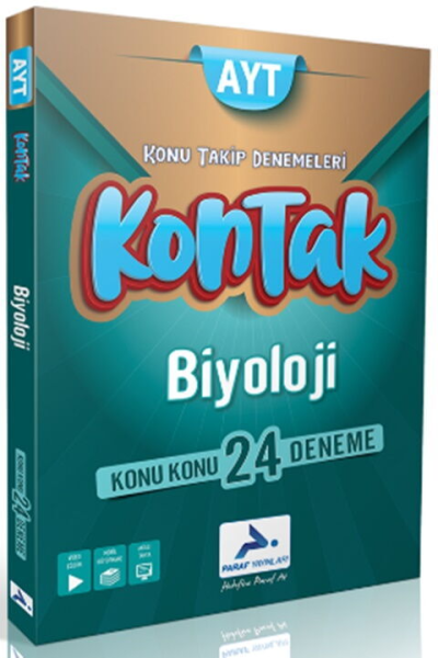 AYT Biyoloji Kontak Konu Takip Denemeleri Paraf Akademi Panda Fotokopi & Baskı Merkezi