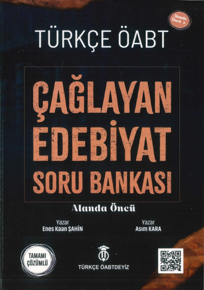 ÖABT Türkçe Öğretmenliği Çağlayan Edebiyat Soru Bankası Çözümlü Türkçe ÖABTDEYİZ Panda Fotokopi & Baskı Merkezi
