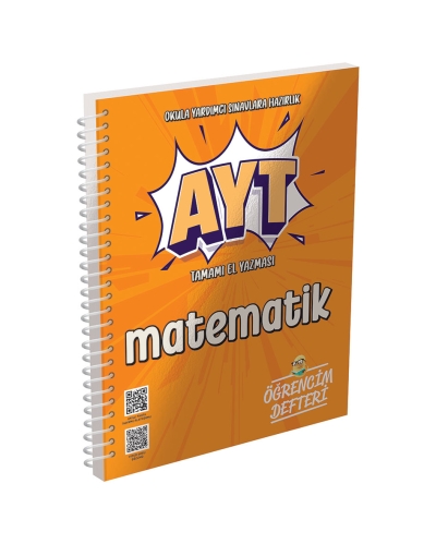 AYT Matematik Öğrencim Defteri Murat Yayınları Panda Fotokopi & Baskı Merkezi