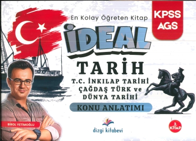 2026 KPSS MEB AGS İdeal Tarih Konu Anlatımı Birol Yetimoğlu 2. Cilt Dizgi Kitap Panda Fotokopi & Baskı Merkezi
