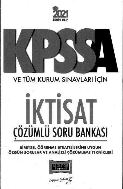 İKTİSAT ÇÖZÜMLÜ SORU BANKASI Panda Fotokopi & Baskı Merkezi