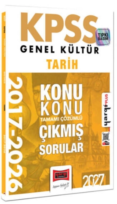 KPSS Genel Kültür Tarih Konu Konu Tamamı Çözümlü 10 Yıl Çıkmış Sorular Yargı Yayınları Panda Fotokopi & Baskı Merkezi