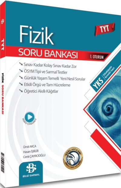 TYT Fizik Soru Bankası Bilgi Sarmal Yayınları Panda Fotokopi & Baskı Merkezi