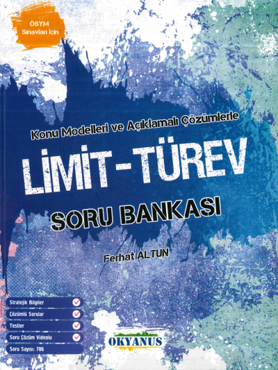 TYT-AYT LİMİT-TÜREV AÇIKLAMALI ÇÖZÜMLÜ SORU BANKASI Panda Fotokopi & Baskı Merkezi