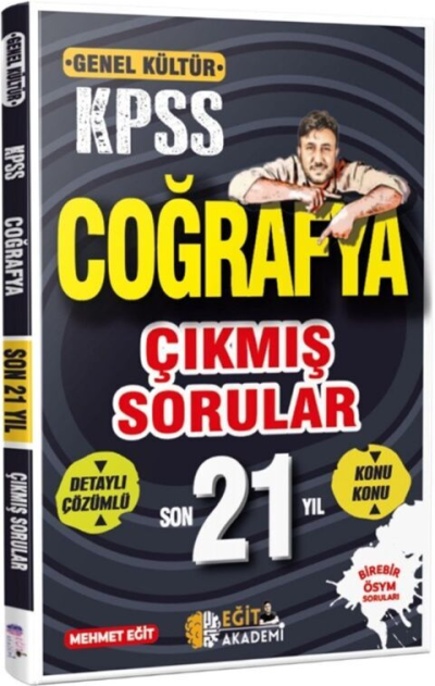 KPSS Coğrafya Son 21 Yıl Çıkmış Sorular Mehmet Eğit Panda Fotokopi & Baskı Merkezi