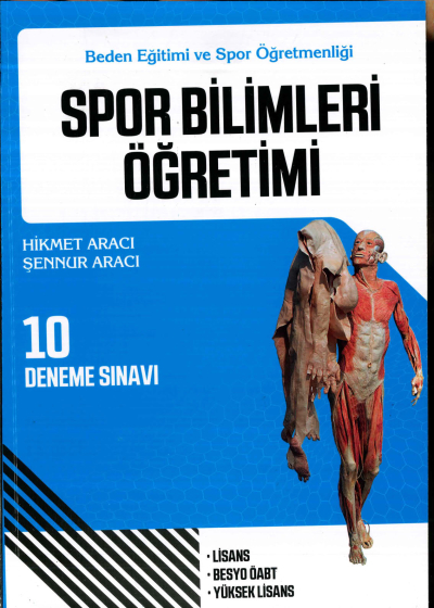 SPOR BİLİMLERİ ÖĞRETİMİ 10 DENEME SINAVI