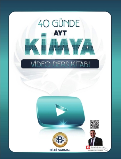 AYT Kimya 40 Günde Video Ders Kitabı Bilgi Sarmal Panda Fotokopi & Baskı Merkezi