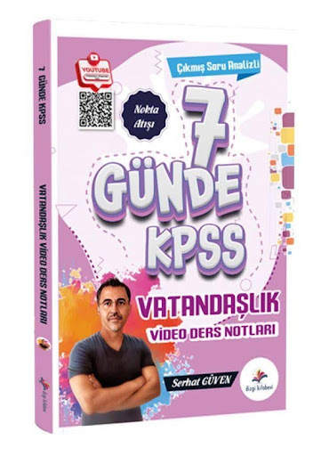 2026 KPSS 7 Günde Vatandaşlık Çıkmış Soru Analizli Video Ders Notları Dizgi Kitap Yayınları Panda Fotokopi & Baskı Merkezi