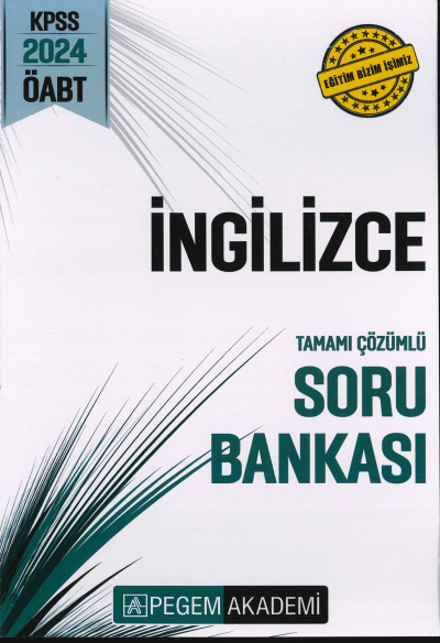 ÖABT İNGİLİZCE TAMAMI ÇÖZÜMLÜ SORU BANKASI Panda Fotokopi & Baskı Merkezi