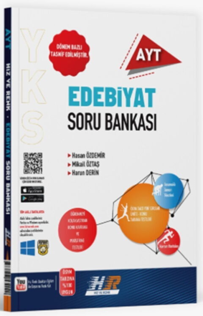 AYT Edebiyat Soru Bankası Hız ve Renk Yayınları Panda Fotokopi & Baskı Merkezi