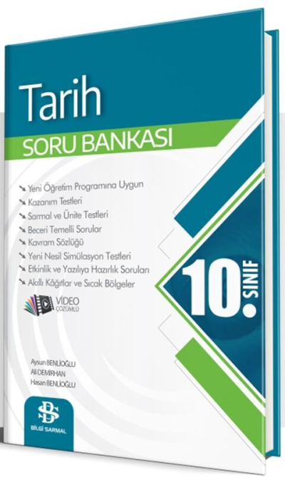 10. Sınıf Tarih Soru Bankası Bilgi Sarmal Yayınları Panda Fotokopi & Baskı Merkezi