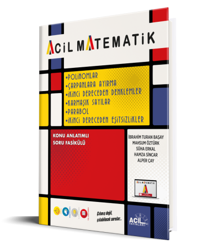 Acil Yayınları Polinomlar Çarpanlara Ayırma 2. Dereceden Denklemler Karmaşık Sayılar Panda Fotokopi & Baskı Merkezi