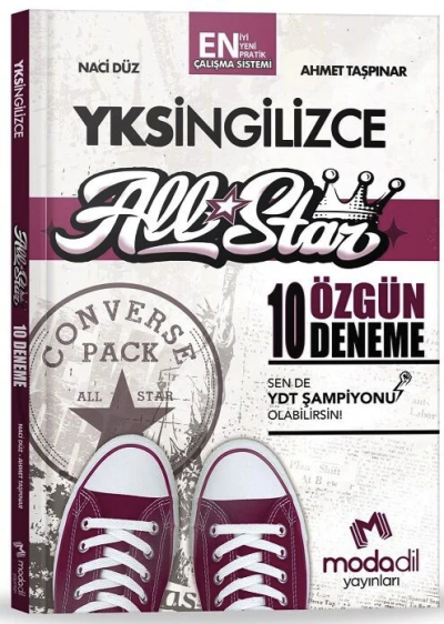 YKSDİL YDT İngilizce All Star 10 Özgün Deneme Modadil Yayınları Panda Fotokopi & Baskı Merkezi