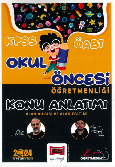 ÖABT OKUL ÖNCESİ ÖĞRETMENLİĞİ KONU ANLATIMI Panda Fotokopi & Baskı Merkezi
