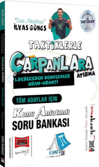 Tüm Adaylar İçin Taktiklerle Çarpanlara Ayırma Konu Anlatımlı Soru Bankası Yargı Yayınları Panda Fotokopi & Baskı Merkezi