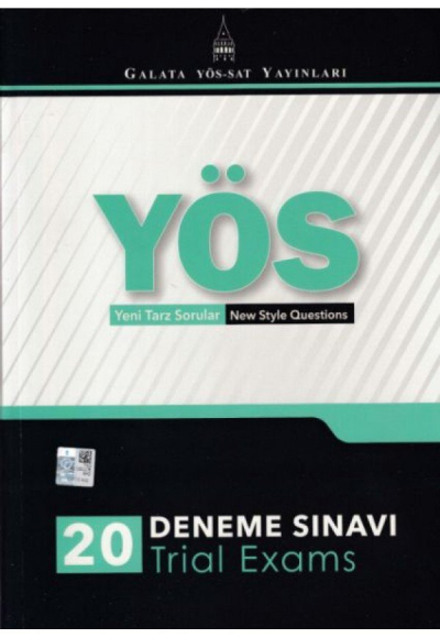 YÖS Yeni Tarz Sorular New Style Questions 20 Deneme Sınavı Trial Exams Panda Fotokopi & Baskı Merkezi