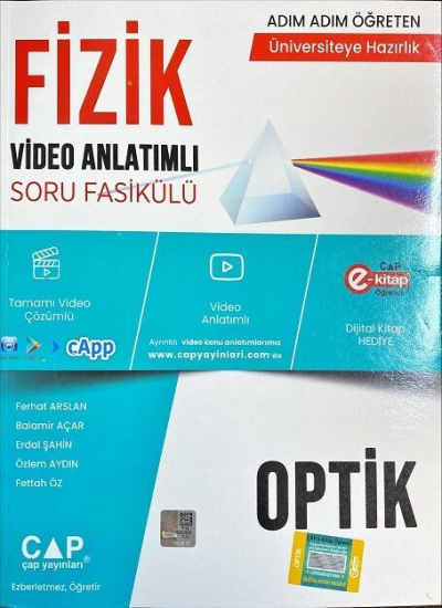 Fizik Optik Konu Anlatımlı Soru Bankası Panda Fotokopi & Baskı Merkezi