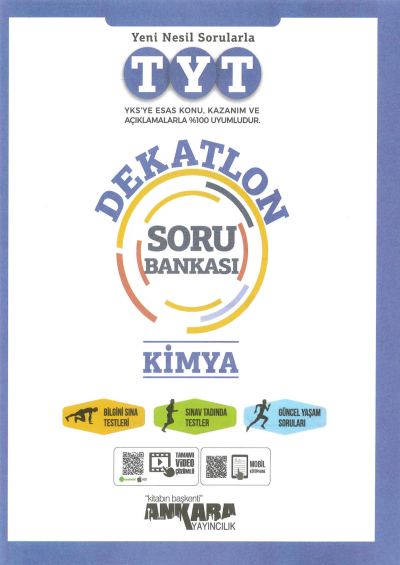 TYT KİMYA DEKATLON SORU BANKASI Panda Fotokopi & Baskı Merkezi