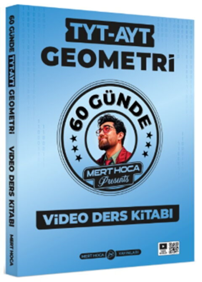 2026 60 Günde TYT-AYT Geometri Video Ders Kitabı Mert Hoca Yayınları Panda Fotokopi & Baskı Merkezi