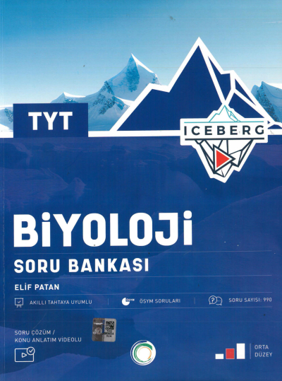 TYT ICEBERG Biyoloji Soru Bankası Orta Düzey